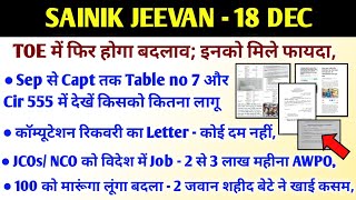 Sep से Capt Table no 7,Cir 555 इनको मिलेगा फायदा, काॅम्यूटेशन रिकवरी का लेटर,JCO/ NCO को 2 से 3 लाख