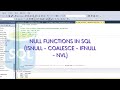 SQL | Null Function in SQL | ISNULL | COALESCE | IFNULL | NVL