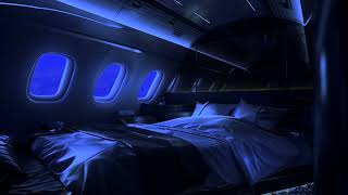 Airplane Cabin White Noise Jet Sounds | Ideal for Sleeping, Studying, Reading & Homework | 11 Hours