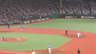 日本ハム 郡司裕也 ナイスプレーで盗塁失敗　西武 vs 日本ハム　2023年9月20日(水)