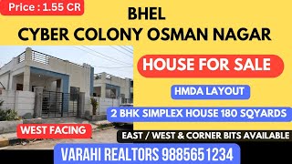 BHEL Employees Cyber Colony Osman Nagar Hyderabad