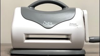 Unboxing and First Time Testing Out the Sizzix Texture Boutique!