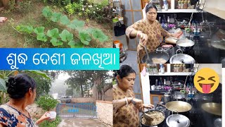 ମୋ ବଗିଚାରେ କଣ ଲାଗିଛି 🥰ଆଜି ସନ୍ଧ୍ୟାରେ  ପୁରା ଦେଶୀ ଜଳଖିଆ ବନାଇବାରେ ଲାଗିଲି। Please subscribe my channel 🙏🙏