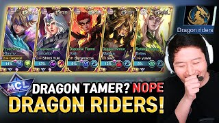 WTF!? Troll 5men Dragon Tamer team in MCL | Mobile Legends