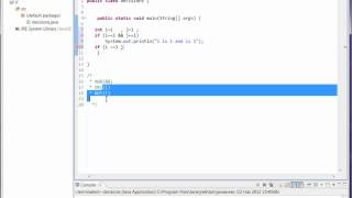 java programming tutorial -6-AND OR NOT conditions-Tolgahan Semiz