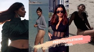 HUGE PRETTYLITTLETHING HAUL!! | PRETTYLITTLETHING NOW IN UAE !! Bosslady Shruti