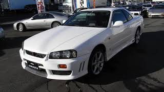 日産　ER34スカイライン　25GT-V　5MT　4.8万km