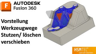 Fusion 360 CAM - Vorstellung Werkzeugwege ändern