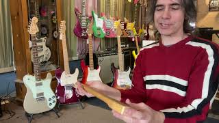 Putting a Tele neck on a Strat or Strat neck on a Tele.