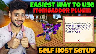 Easiest Way To Use ItemsAdder Plugin 😍 | ItemsAdder Self Host Setup | ItemsAdder Tutorial