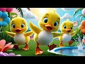 The Duck Song for Kids | Fun Duck Rhymes for Kids | Learn with Ducks | KMM Kids Music