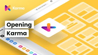 Opening Karma | Karma Basic Tutorial