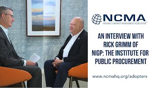 NIGP: The Institute for Public Procurement, Adopter of NCMA's Contract Management Standard®