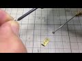 金属製ボールジョイントの作り方 how to make a basic armature for animation.１