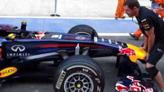 INDIA F1 PIT LANE EXCLUSIVE LOOK