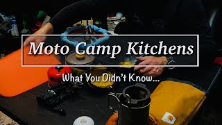 Motorcycle Camp Kitchens - 3 Kits - All The Gear You Need!