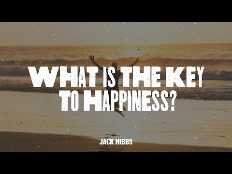 What is the real key to happiness?