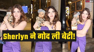 Sherlyn Chopra ने बच्ची को गोद में उठाकर लुटाया प्यार, Actress की दरियादिली ने जीता दिल!  |FilmiBeat