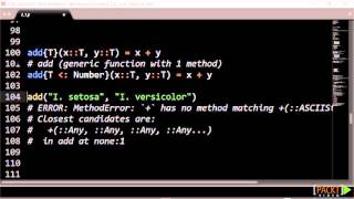 Julia for Data Science: Using Types and Parameterized Methods | packtpub.com