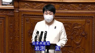 所得税法改定案　消費税減税　今こそ 岩渕議員迫る　2023.3.8