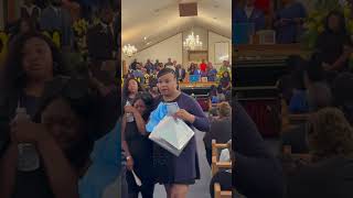 Crowning Ceremony Tribute – Zayvion Z. Mitchell Sings ‘Walk Around Heaven’