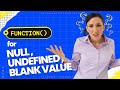 Is there a standard function to check for null, undefined, or blank variables in JavaScript