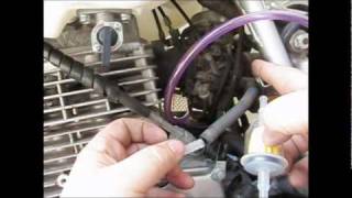 Acerbis 5.8 gal. install XR650L part 2.wmv