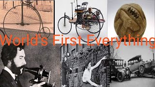 World's first everything|35 World's first things |உலக பொருள்களின் முதன்மை|Mersal Tamizha