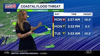Coastal flood warning in effect for Cape Cod