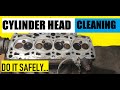 2.0L Volkswagen Golf CYLINDER HEAD CLEANING: THE BEST WAY TO CLEAN OLD GASKET AND CARBON DEPOSIT