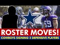 BREAKING: Cowboys Signing 3 Players - Nick Vigil, Darius Harris & Albert Huggins | Cowboys News