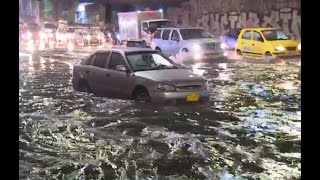 Lluvia de emergencias en Bogotá por fuerte aguacero