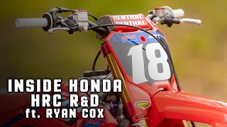 Inside Honda HRC R\u0026D ft. Ryan Cox