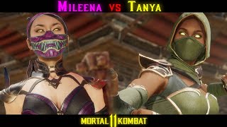 MK11 - Mileena vs Tanya (Custom Intros)
