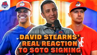 What Was David Stearns' REAL Reaction To Juan Soto Signing With The Mets?! | Meet at the Apple