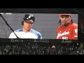 ＜2019.6.11広島戦1回裏＞打者9人の猛攻で、一挙5点を奪う ！