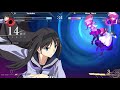 【mbtl】yuutake akiha vs mino_hisui hisui 【melty blood type lumina】pc steam online gameplay