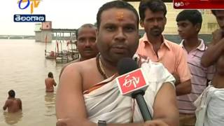 Devotees, Residents of Basara are Happy Over River Godavari Flow