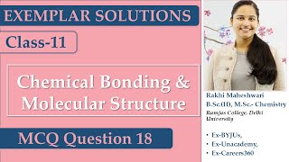 Chemical Bonding \u0026 Molecular Structure | NCERT Exemplar | 4.18 | RAKHIMAM | MCQ