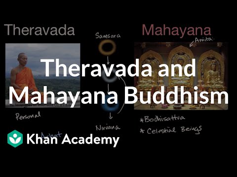 Theravada And Mahayana Buddhism | World History | Khan Academy ...