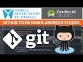 How to checkout an android project from github using android studio