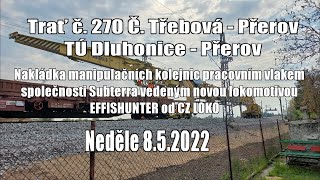 Nová lokomotiva EFFISHUNTER od CZ LOKO společnosti Subterra v akci - neděle 8.5.2022