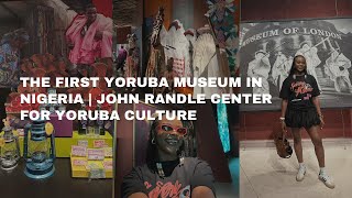 Inside Nigeria’s First Yoruba Museum 🇳🇬 | Afropolis 2024 at John Randle Center, Lagos