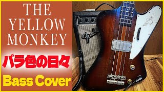 【THE YELLOW MONKEY】「バラ色の日々」Bass Cover