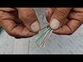 how to crimp ethernet cable rj45 crimping tutorial rj45 connector color code