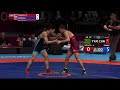 BRONZE GR - 67 kg: S. TAZAYEV (TKM) v. G. ZHANG (CHN)