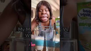 Me vs mom