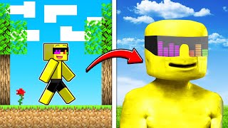 ESCAPING 2D to 5D In Minecraft!