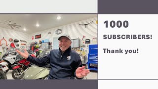 1000 Subscribers Reached @MarksGarage17  Thank you!