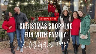 VLOGMAS EPISODE 18 🎄🎁 (church, lunch, family time \u0026 small town christmas shopping)